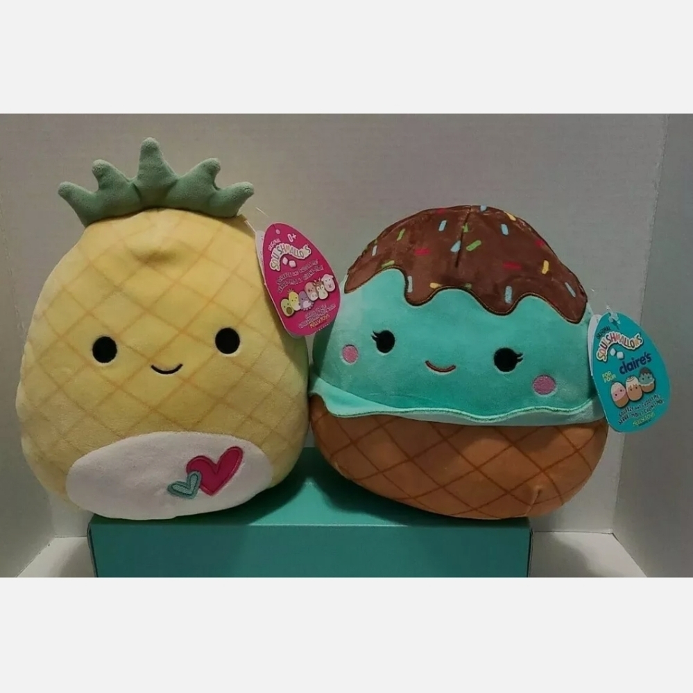 Squishmallow 8" Lot of 2 MAYA MAUI BNWT